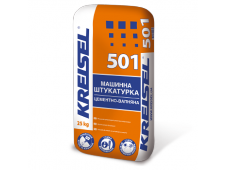 Штукатурка Kreisel 501, стартова, цементно-вапняна, 25 кг